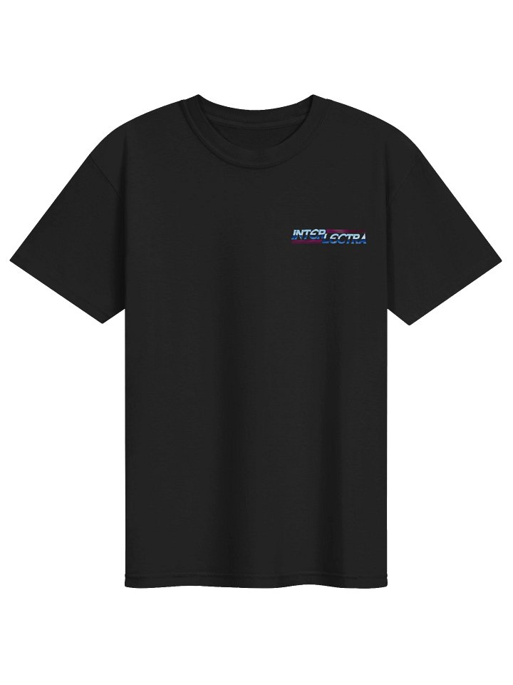 interlectra Chest Logo Tee in Black